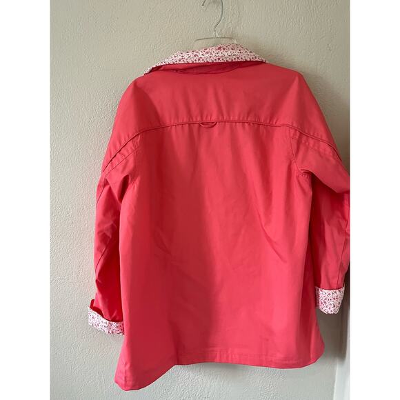 Blair Women's Pink Rain Jacket Size Medium - Picture 2 of 7